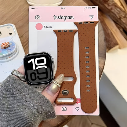 Cinturino silicone pois