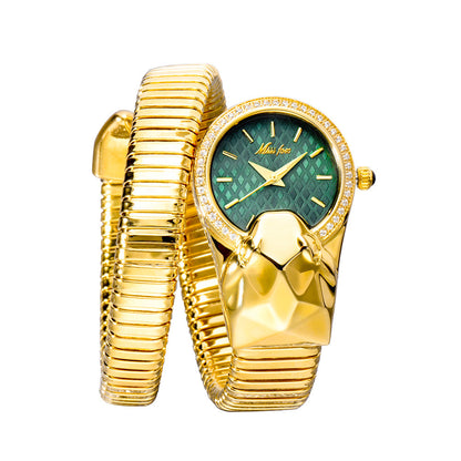 Orologio Serpente Cristalli