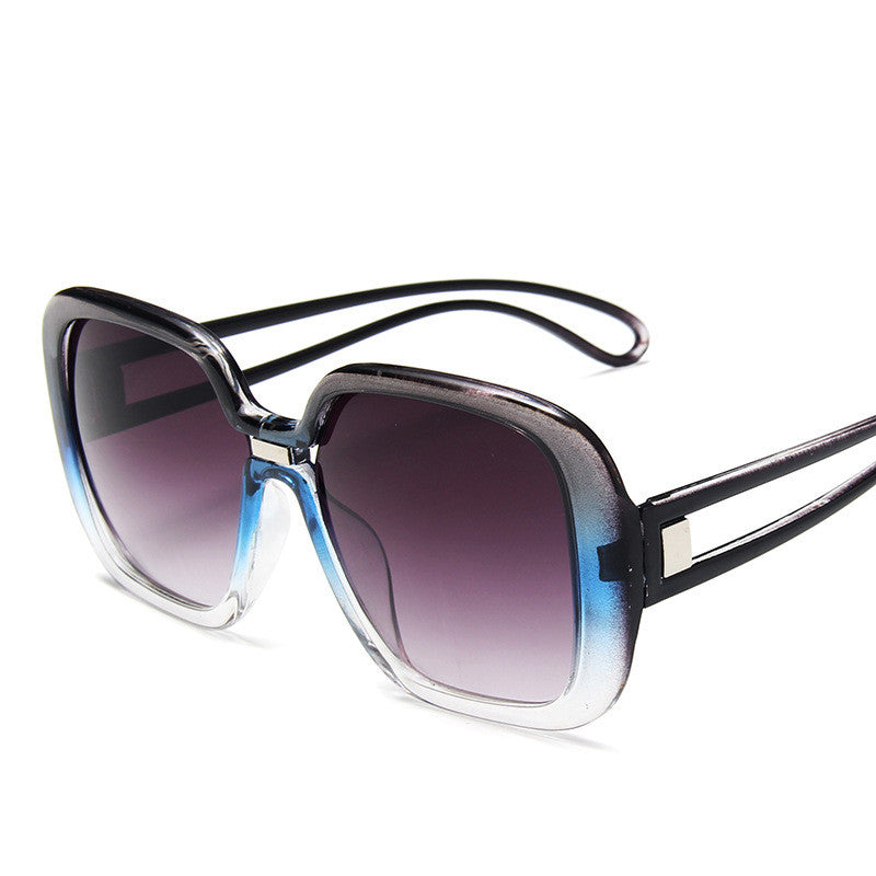 Occhiali da sole sfumati oversize