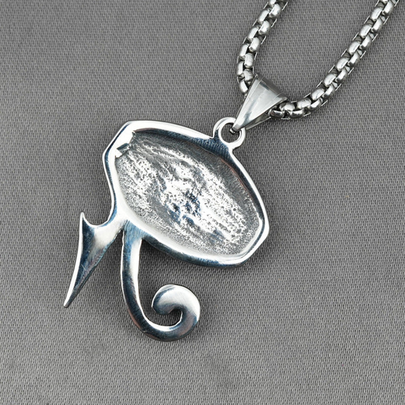 Collana titanio acciaio da ragazzo