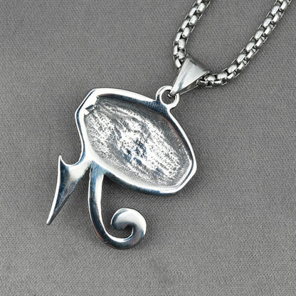 Collana titanio acciaio da ragazzo
