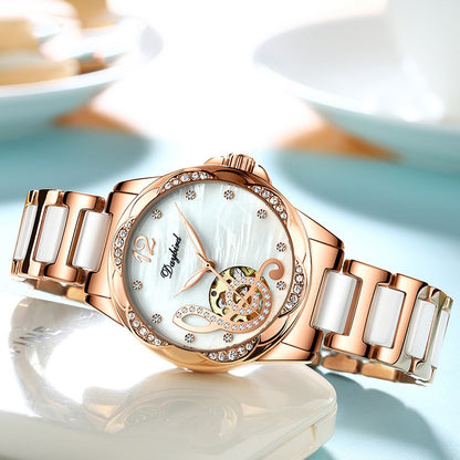 Orologio donna traforato automatico
