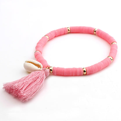 Bracciale bohemien arcobaleno