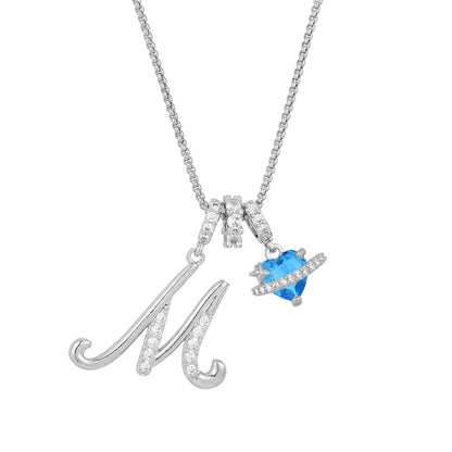 Collana lettere alfabeto da bambina