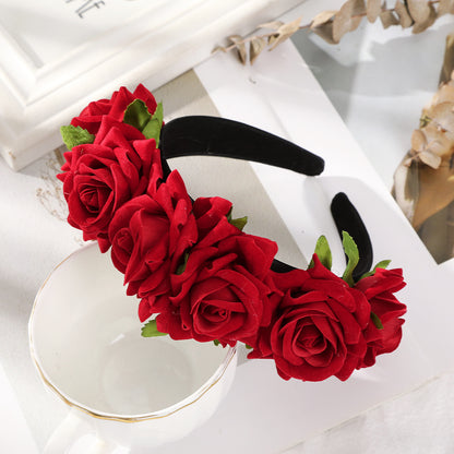 Corona rose sposa