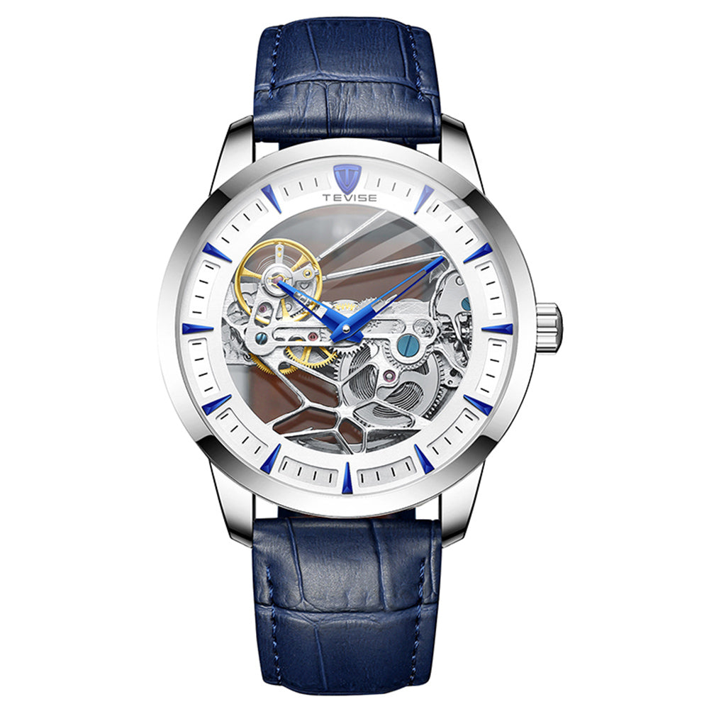 Orologio uomo meccanico automatico impermeabile scheletrato