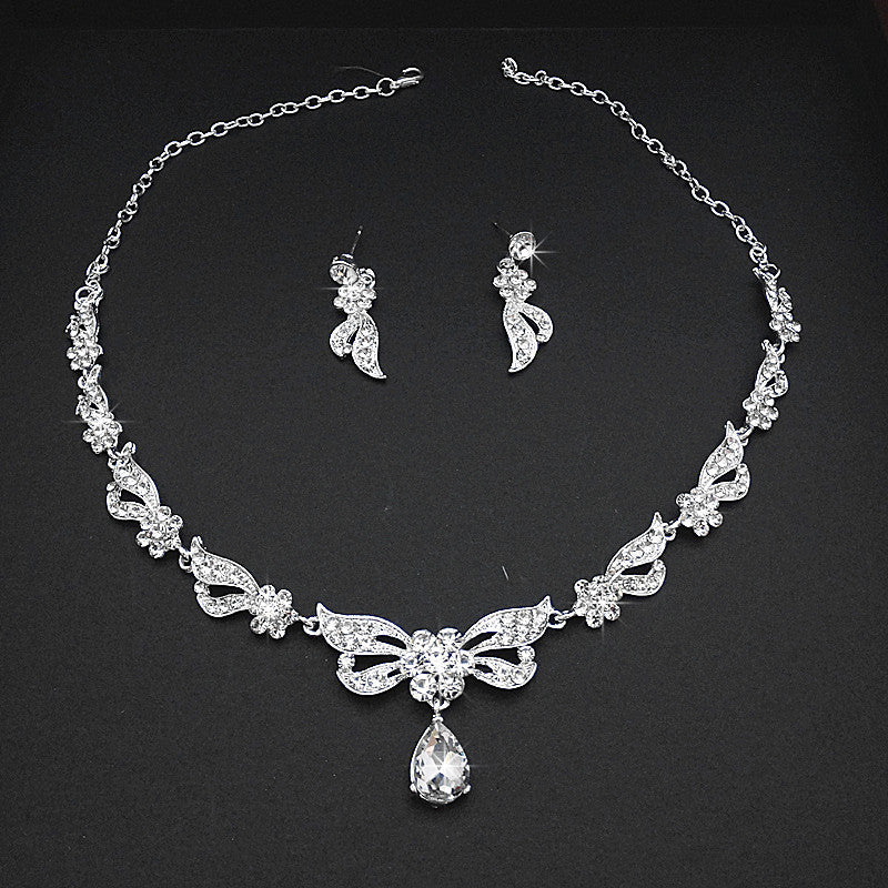Collana sposa strass