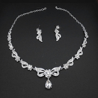 Collana sposa strass