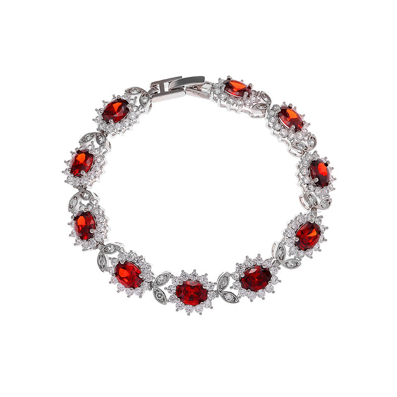 Bracciale zirconi semplice
