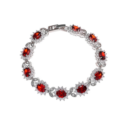 Bracciale zirconi semplice