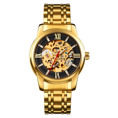 Orologio uomo automatico pelle