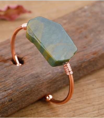 Bracciale pietre grezze