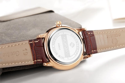 Orologio donna in pelle con calendario