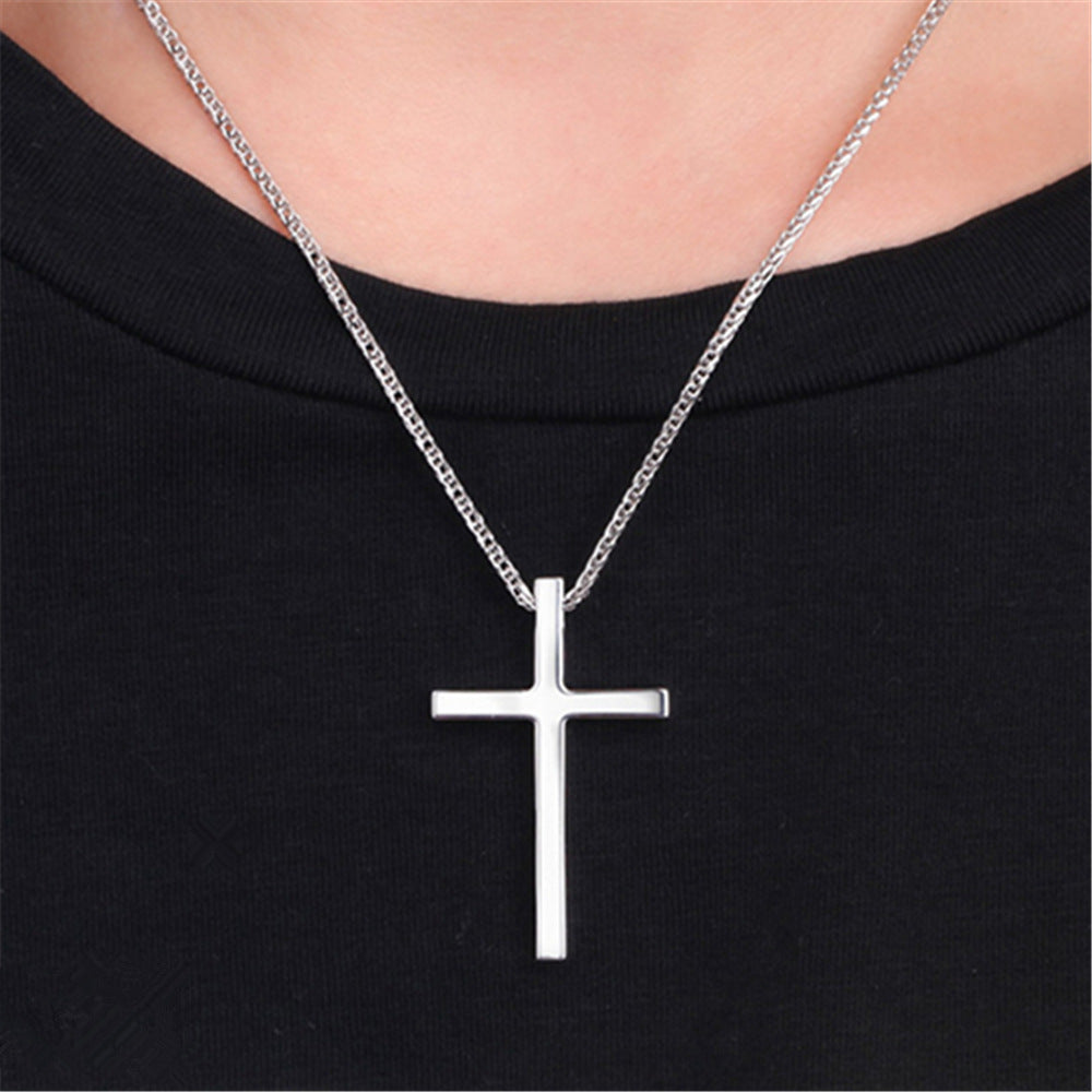Collana croce di coppia