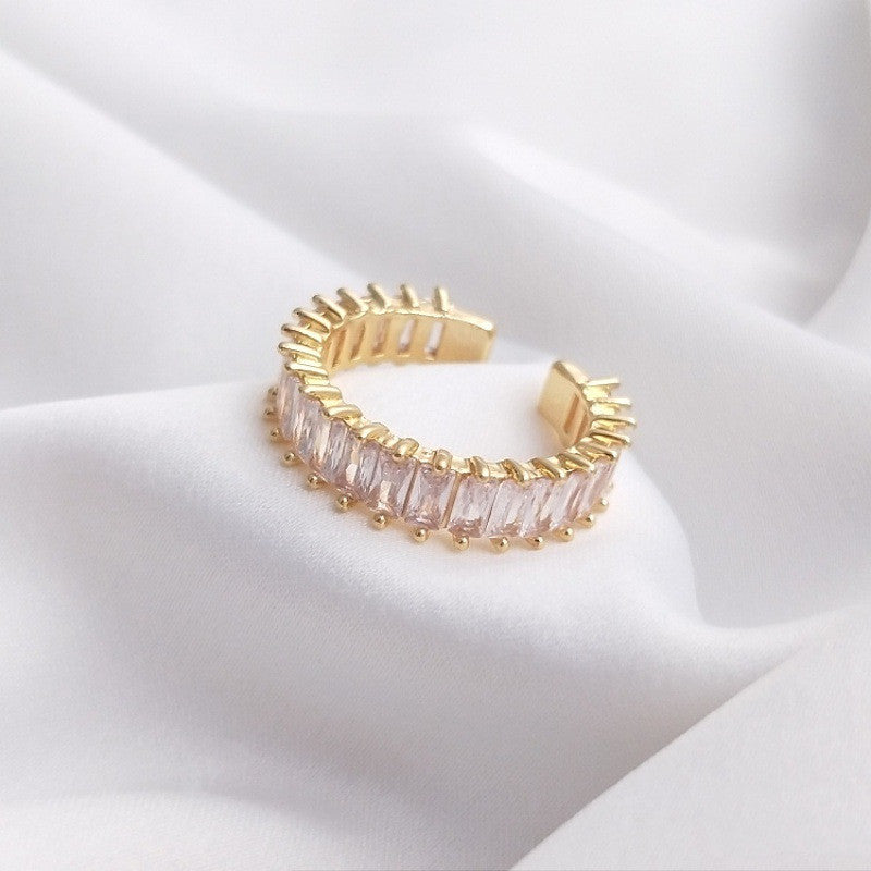 Anello Geometrico Zircone da donna