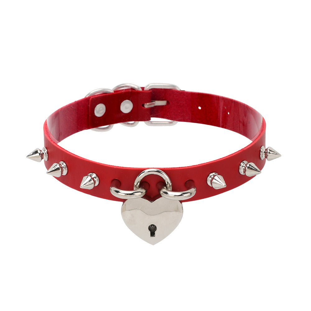 Collana Pelle Geometrica