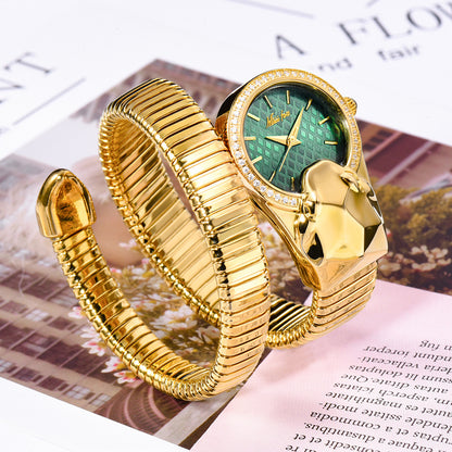 Orologio Serpente Cristalli