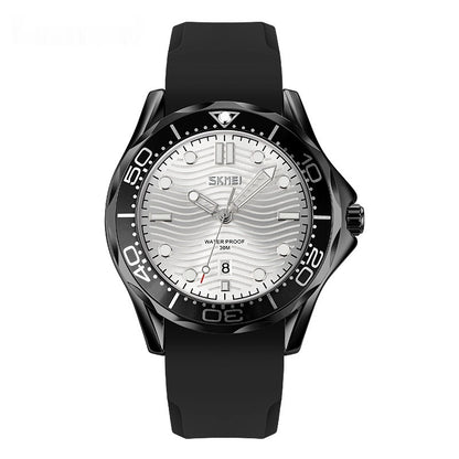 Orologio al quarzo luminescente da uomo