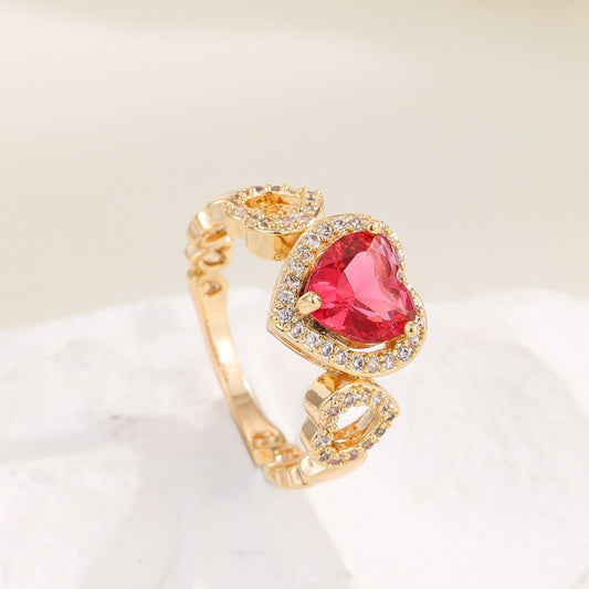 Anello tre cuori