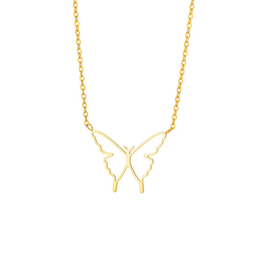 Collana fiocco geometrico