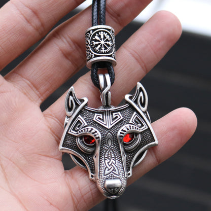 Collana rune vichinghe nodo triangolare