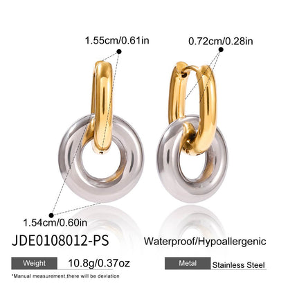 Orecchini Clip Titanio