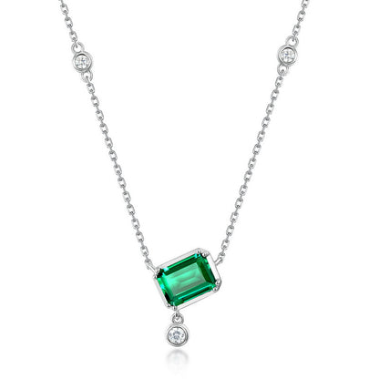 Collana pietre colorate Smeraldo