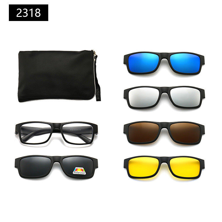 Occhiali da sole con astuccio