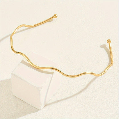 Collana onda minimalista