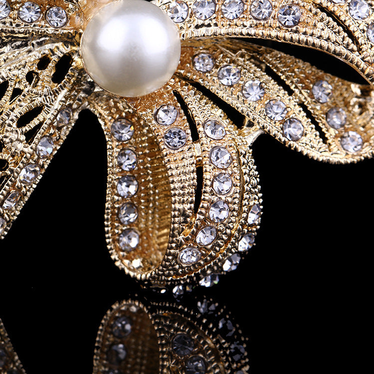 Spilla Fiocco Diamanti