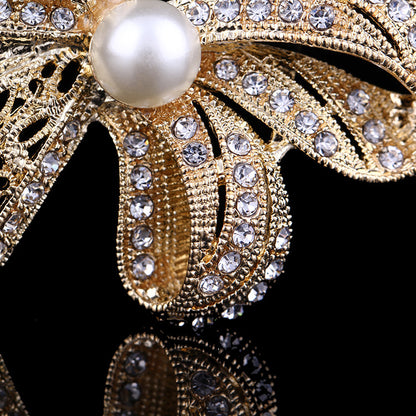 Spilla Fiocco Diamanti