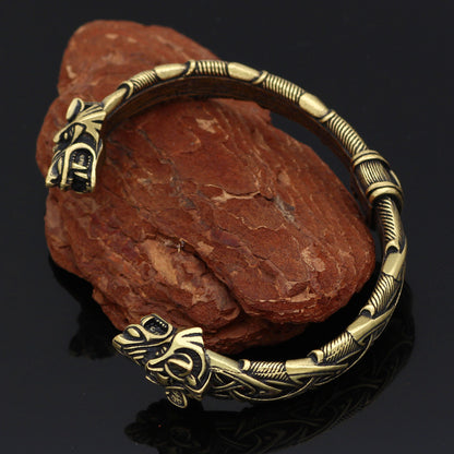 Bracciale vichingo dragone