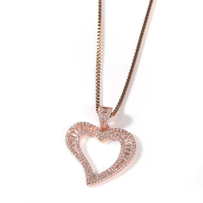 Collana cuore hip hop