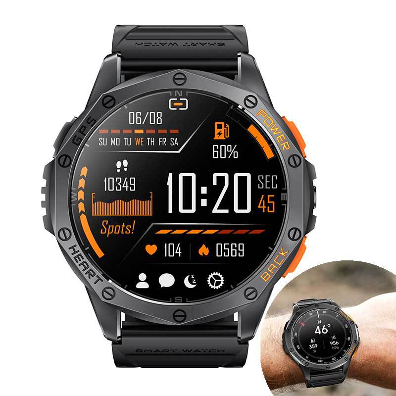 Smartwatch con bussola e chiamate Bluetooth