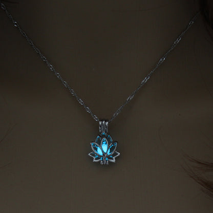 Collana loto fosforescente