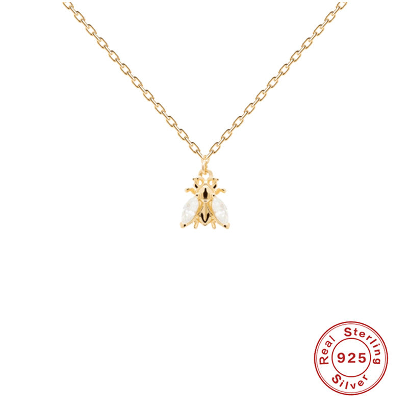 Collana api in argento