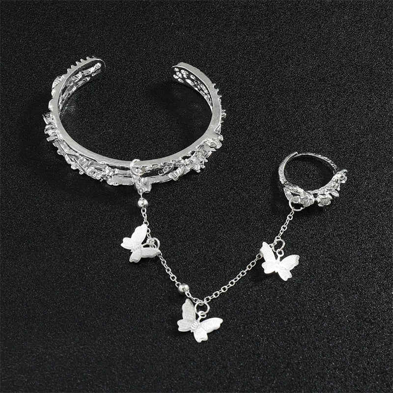 Bracciale farfalla traforato classico