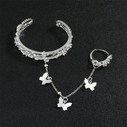 Bracciale farfalla traforato classico