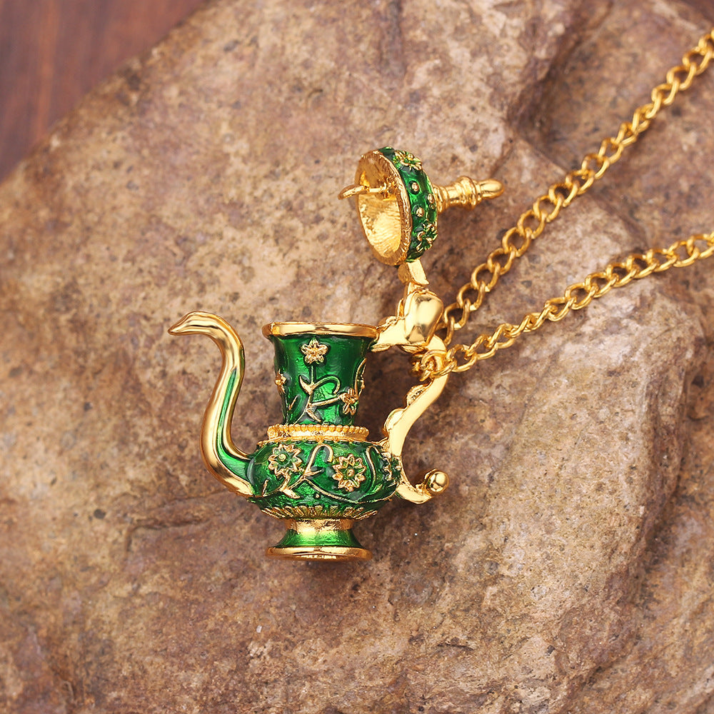 Collana tazza smaltata