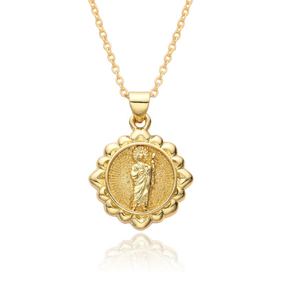 Collana rame zirconi micro da donna