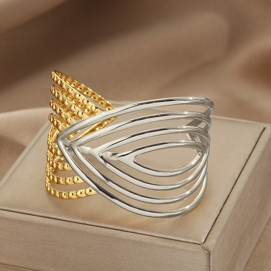 Bracciale Loto acciaio inossidabile