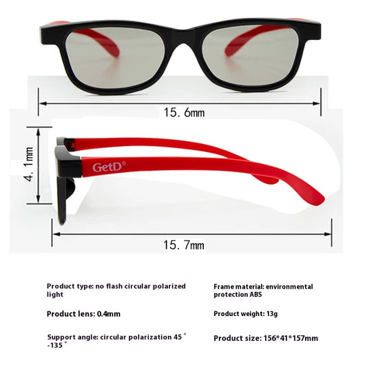Occhiali 3D polarizzati