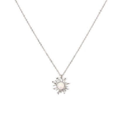 Collana choker girasole