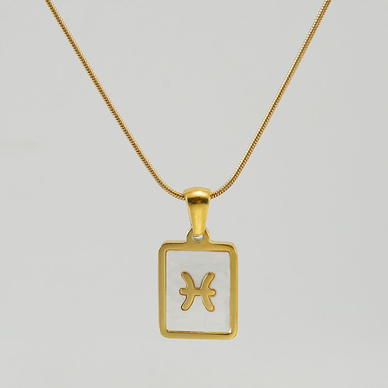 Collana costellazione acciaio