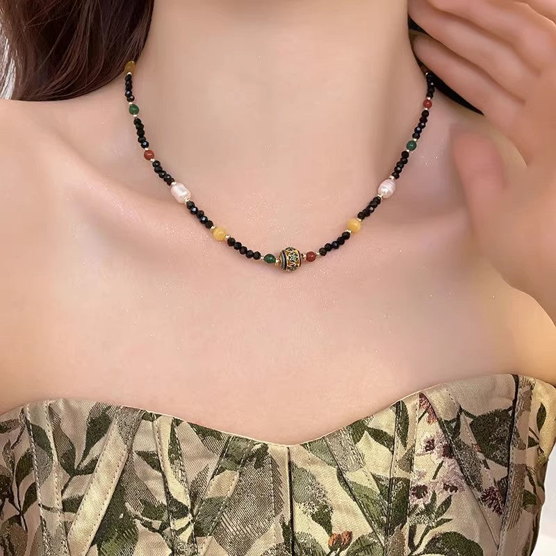 Collana di perle minimal