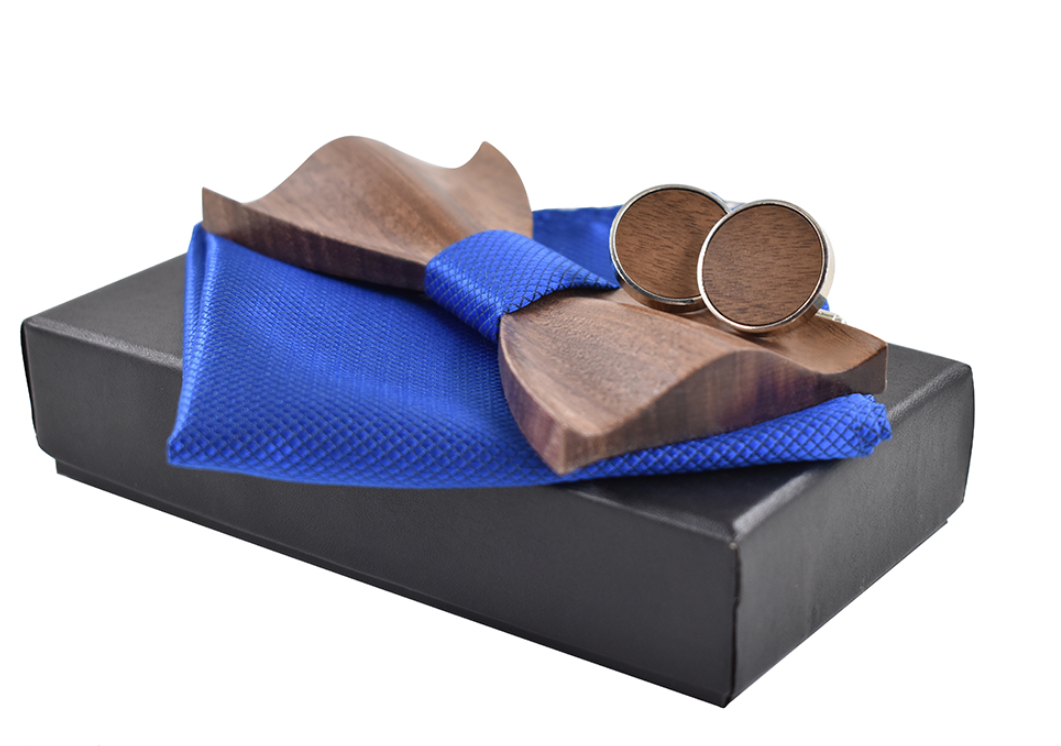 Gemelli papillon in legno