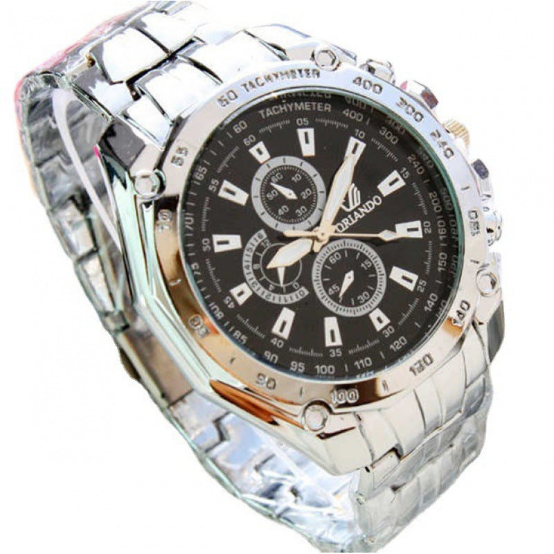 Orologio uomo acciaio