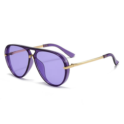 Occhiali donna montatura semi-metallo