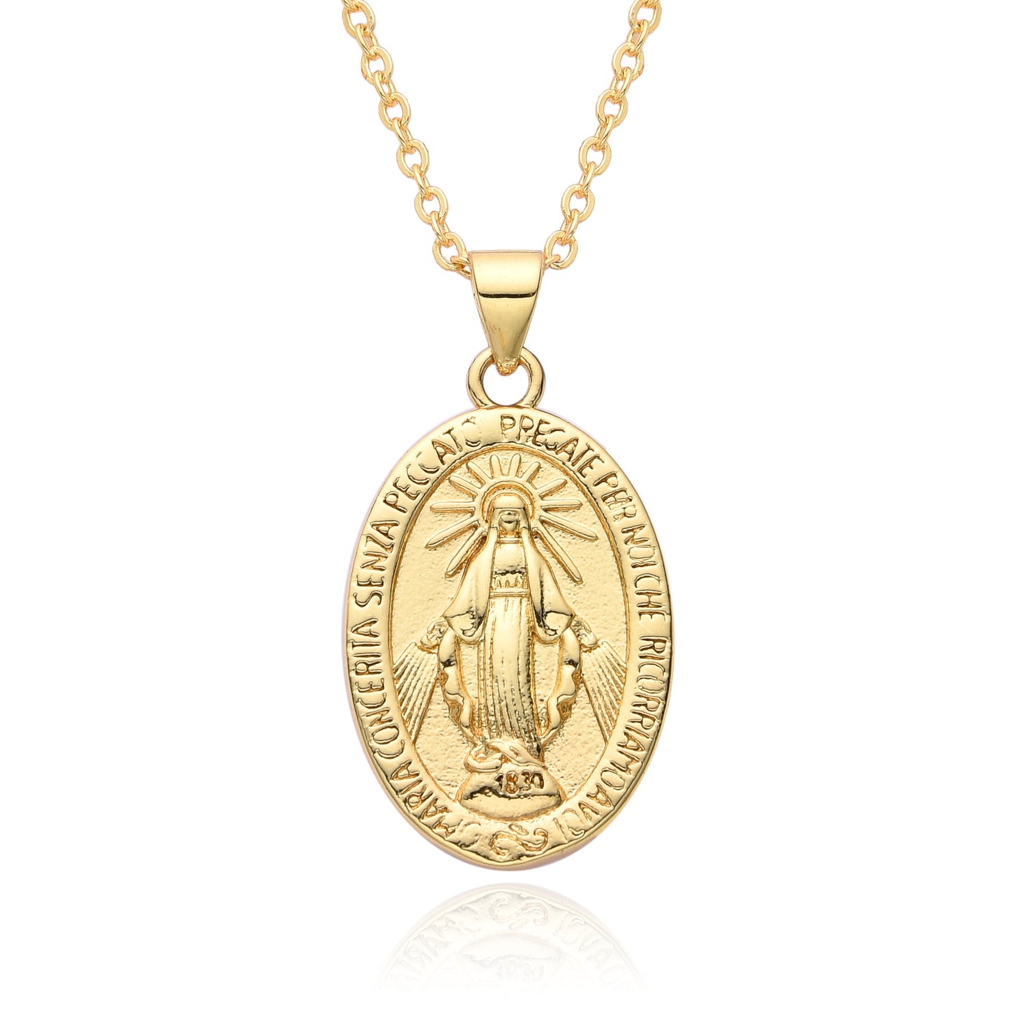 Collana rame zirconi micro da donna