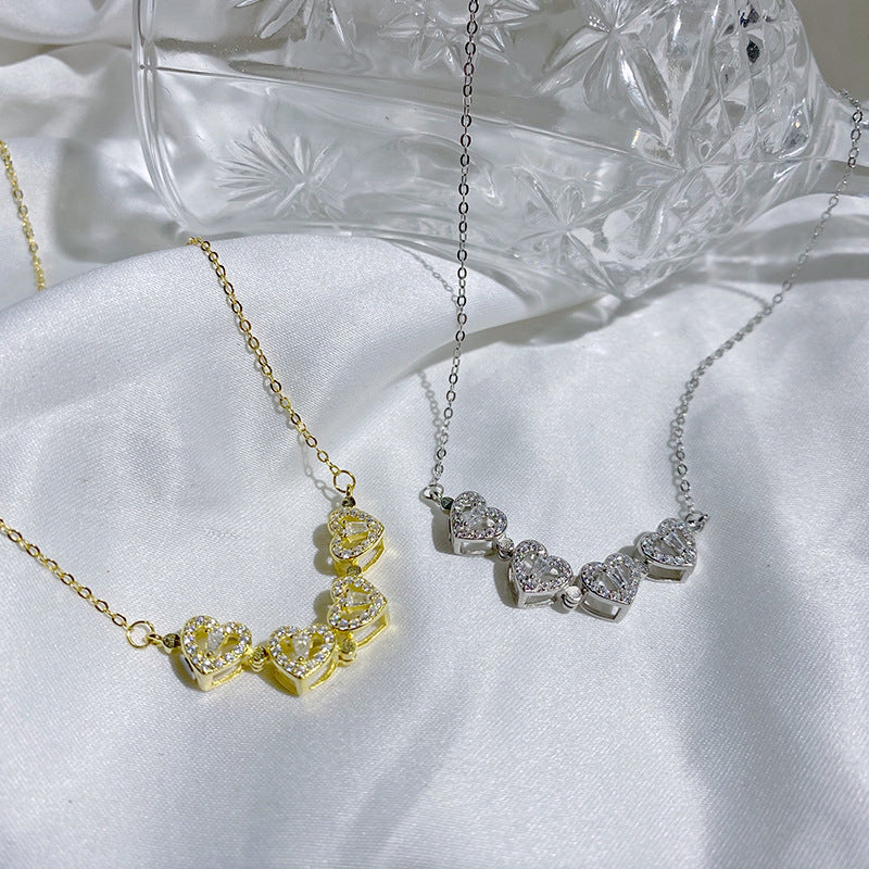 Collana Quadrifoglio magnetica